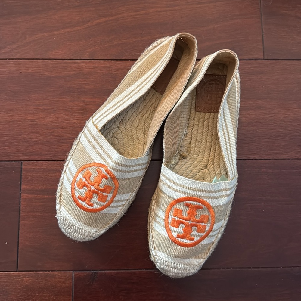 Almost new Tory Burch espadrilles